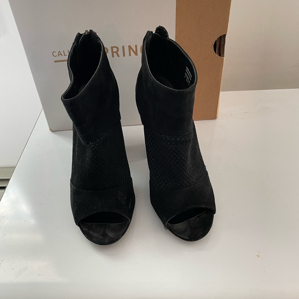 Call it Spring Open Toe Booties - Picture 2 of 3